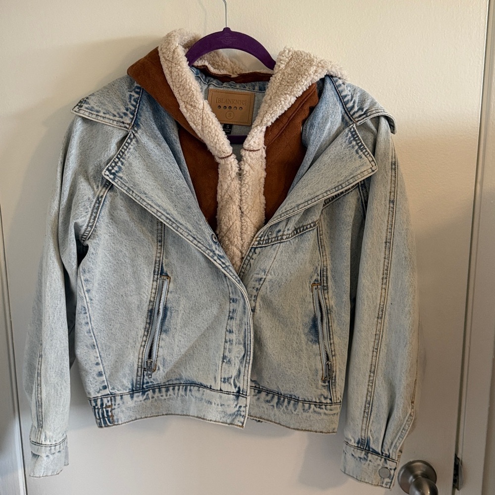 Blank NYC Denim Jacket EUC